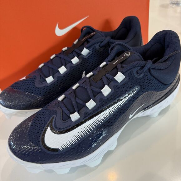 Nike Alpha Huarache Elite 4 Baseball Cleats Navy Blue FN7221-401 Men\'s Size 13 main image 6
